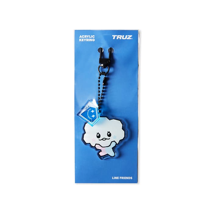 LINE FRIENDS TOYS SOM TRUZ SOM ACRYLIC KEYRING (7182494564525)