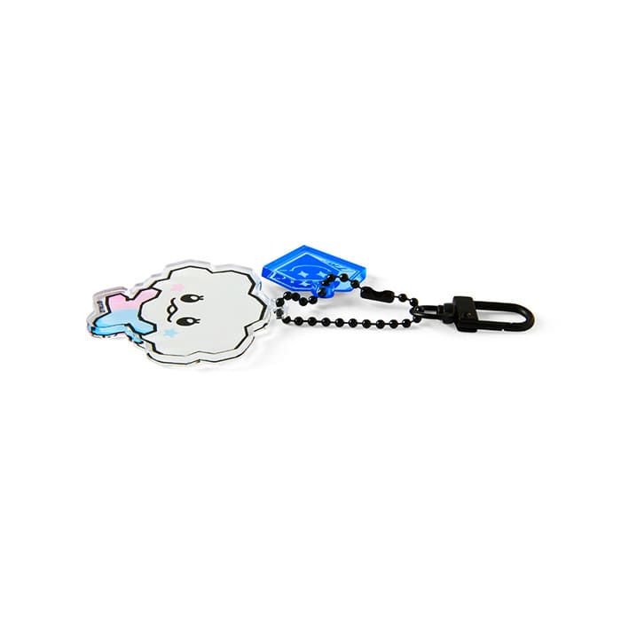 LINE FRIENDS TOYS SOM TRUZ SOM ACRYLIC KEYRING (7182494564525)