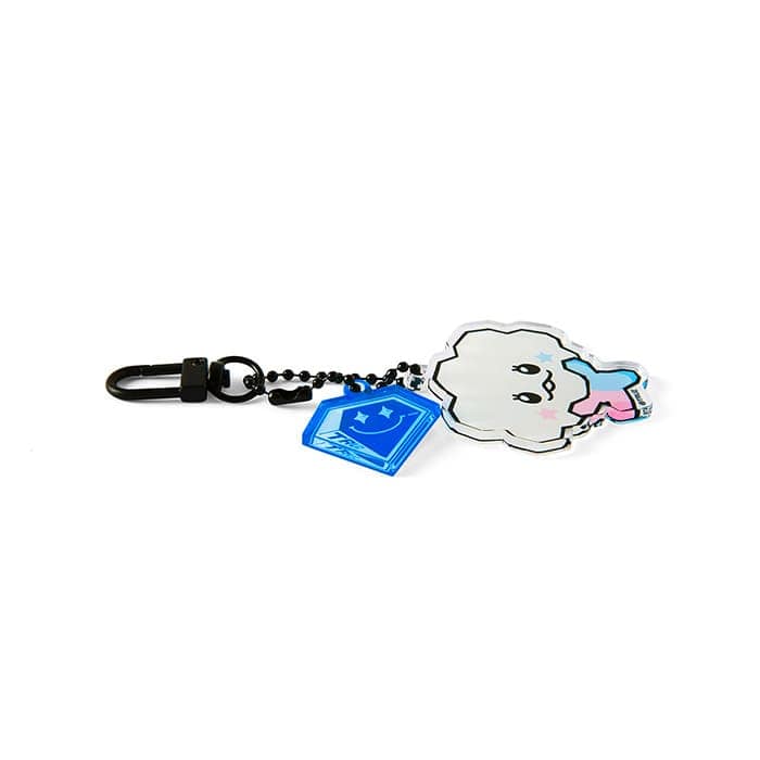 LINE FRIENDS TOYS SOM TRUZ SOM ACRYLIC KEYRING (7182494564525)