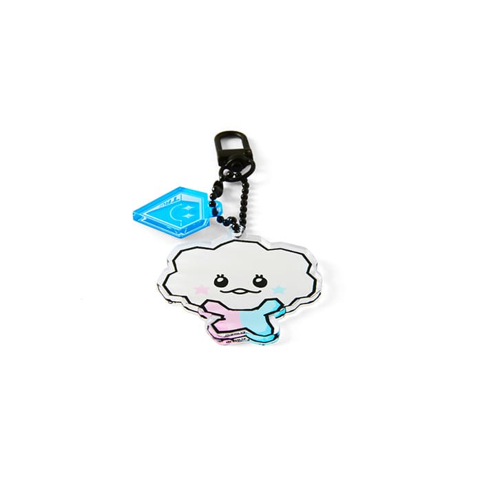 LINE FRIENDS TOYS SOM TRUZ SOM ACRYLIC KEYRING (7182494564525)