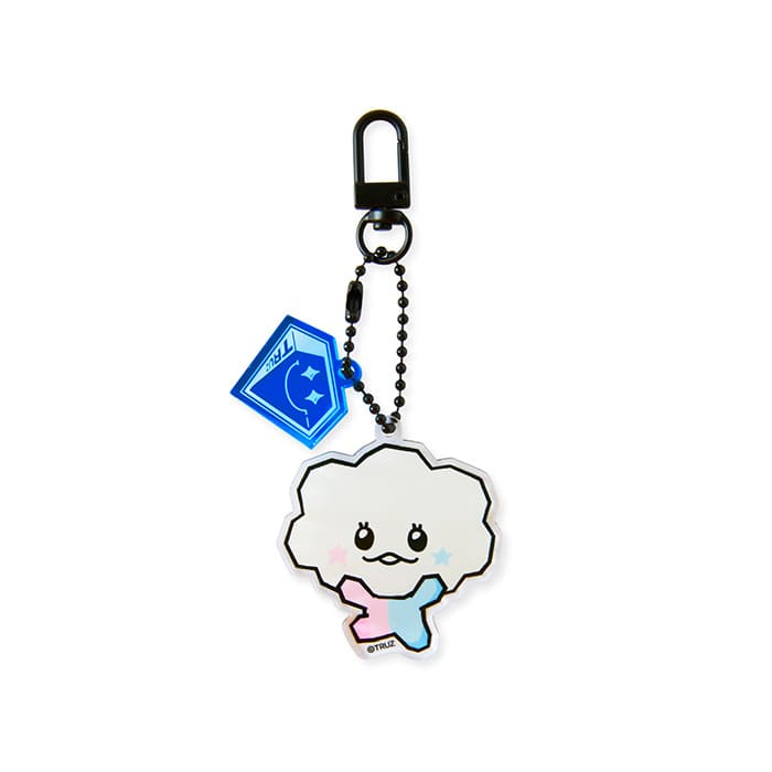 LINE FRIENDS TOYS SOM TRUZ SOM ACRYLIC KEYRING (7182494564525)