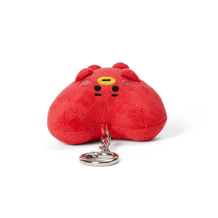 LINE FRIENDS TOYS TATA BT21 TATA BABY PONGPONG SUEDE BAG CHARM (7182634713261)