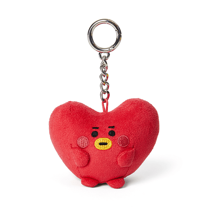 LINE FRIENDS TOYS TATA BT21 TATA BABY PONGPONG SUEDE BAG CHARM (7182634713261)