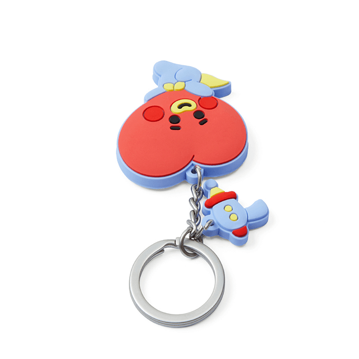 LINE FRIENDS TOYS TATA BT21 TATA BABY SILICON KEY RING (7182627078317)