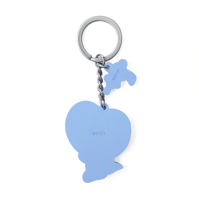 LINE FRIENDS TOYS TATA BT21 TATA BABY SILICON KEY RING (7182627078317)