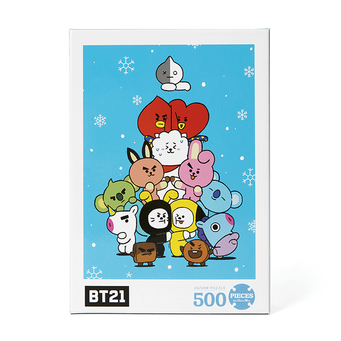 LINE FRIENDS TOYS UNIVERSE BT21 UNIVERSE JIGSAW PUZZLE 500 PIECES (7182701199533)