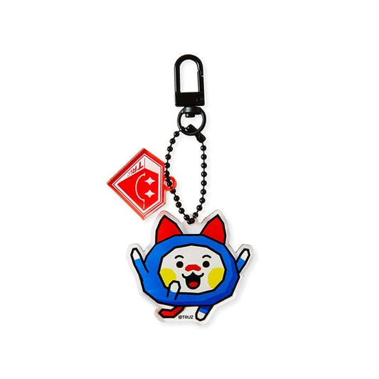 LINE FRIENDS TOYS WOOPY TRUZ WOOPY ACRYLIC KEYRING (7182494466221)