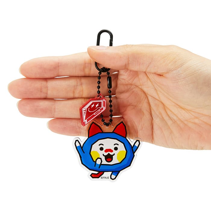 LINE FRIENDS TOYS WOOPY TRUZ WOOPY ACRYLIC KEYRING (7182494466221)