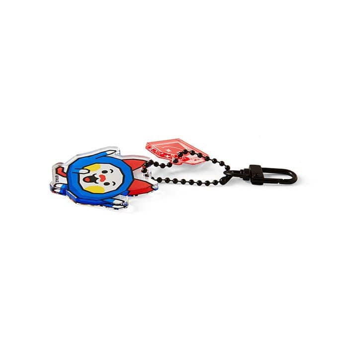 LINE FRIENDS TOYS WOOPY TRUZ WOOPY ACRYLIC KEYRING (7182494466221)