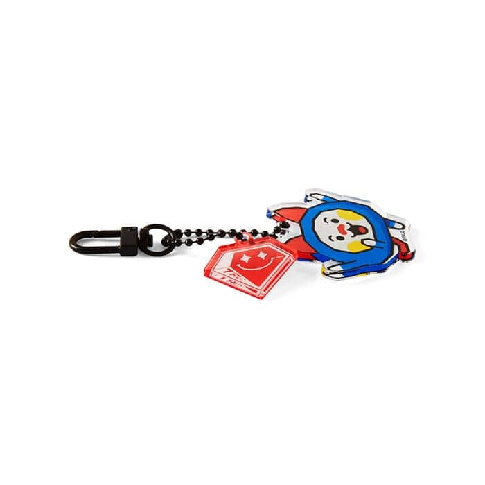 LINE FRIENDS TOYS WOOPY TRUZ WOOPY ACRYLIC KEYRING (7182494466221)