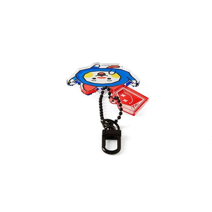 LINE FRIENDS TOYS WOOPY TRUZ WOOPY ACRYLIC KEYRING (7182494466221)