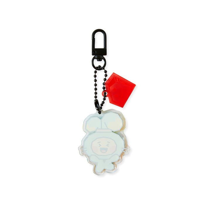 LINE FRIENDS TOYS YE-DEE TRUZ YE-DEE ACRYLIC KEYRING (7182494597293)