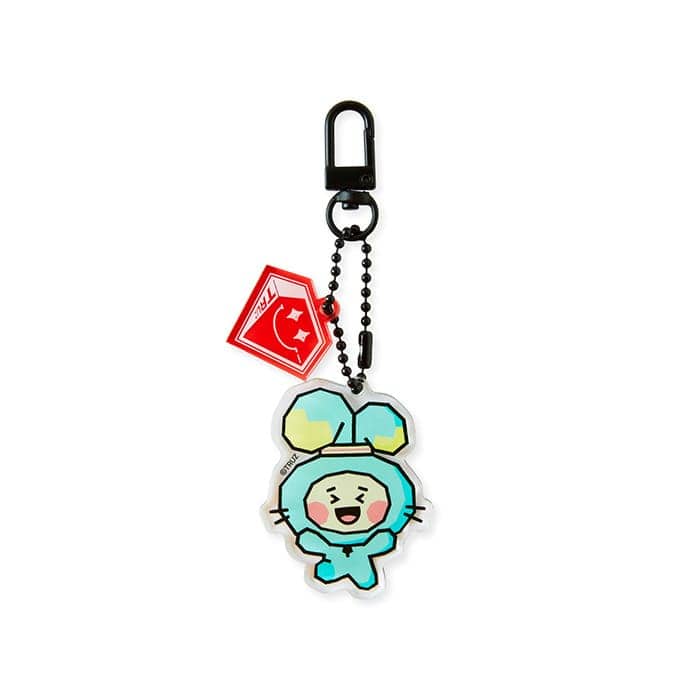 LINE FRIENDS TOYS YE-DEE TRUZ YE-DEE ACRYLIC KEYRING (7182494597293)