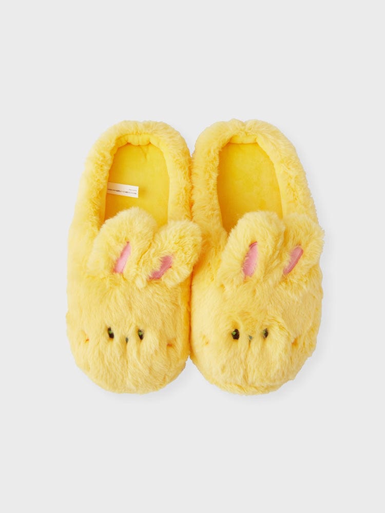 bunini PLUSH HOUSE SLIPPERS (YELLOW)